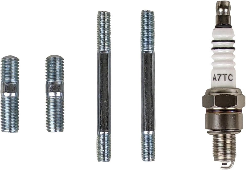 RedCap 170cc Gy6 61mm Big Bore Cylinder Head Assembly for Gy6 169cc & 200cc Engines TANK 200, TaoTao Bull 200 With 57mm Stud Spacing - Type K-block Superiority (Engine LF161QMK) - Image 5